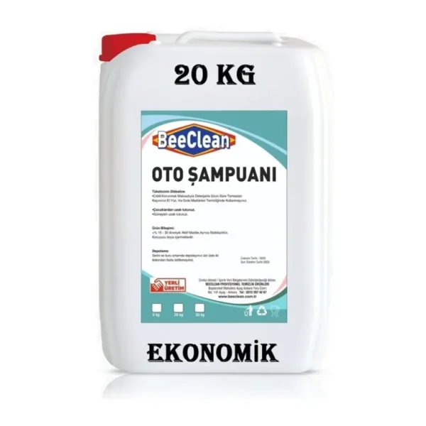 BeeClean Ekonomik 20 Kg Oto Şampuan