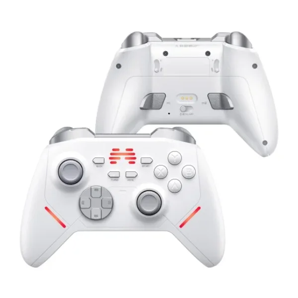 BEITONG KP20 TMR Kablosuz Beyaz Gamepad (2.4G, Bluetooth, Kablolu)