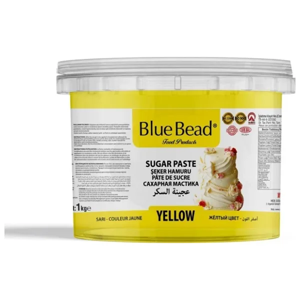 Blue Bead Sarı Şeker Hamuru 1 kg