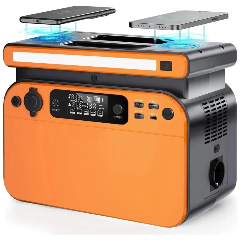 Cepini GT500 500W Taşınabilir Güç İstasyonu 518WH Lifepo4 Pil 3500 Şarj Döngüsü ile Uzun Süreli Kullanım