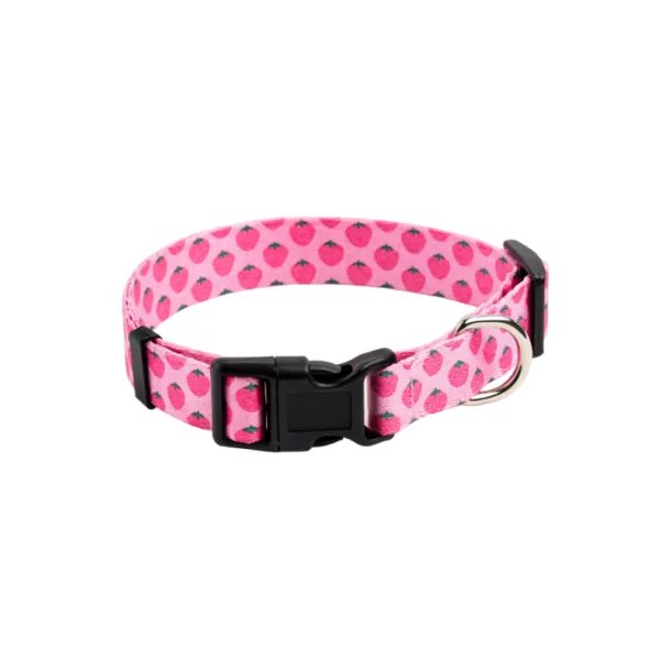 Coco Pet Desenli Boyun Tasması Pembe