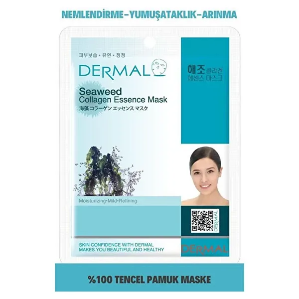 Dermal Deniz Yosunu Özlü Kolajen Maskesi 23 gr