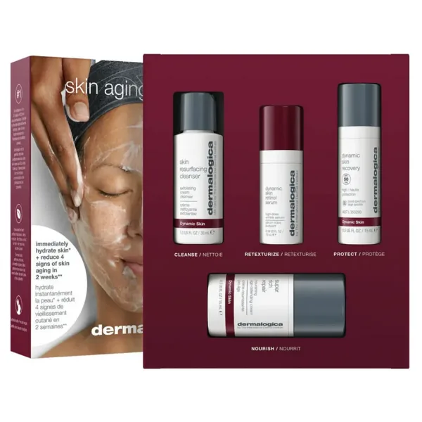 Dermalogica Skin Aging Solutions Kit Yaşlanma Karşıtı & Nemlendirici & Besleyici Cilt Bakım Seti