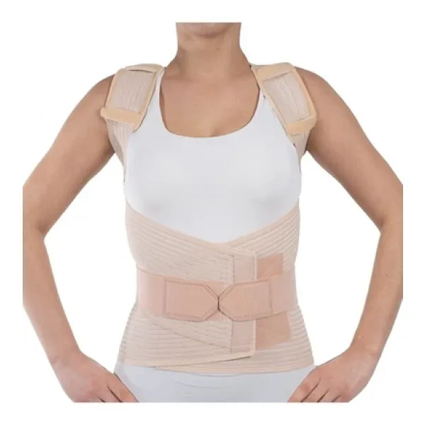 Dorsolomber/Torakolomber Celik/Fleksible Balenli Korse - (Xl)