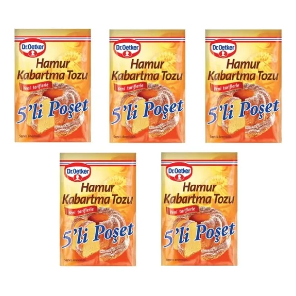 Dr. Oetker Set 5lı Dr.oetker Hamur Kabartma Tozu (5'li)