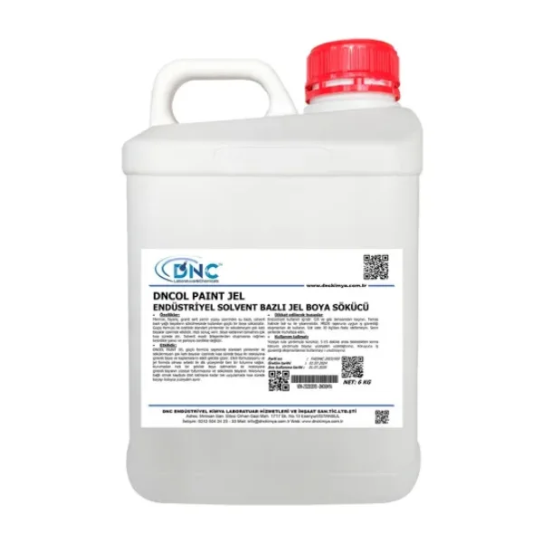 En Güçlü Boya Sökücü Jel Dncol Paint Jel - 1 Adet - 6 Kg