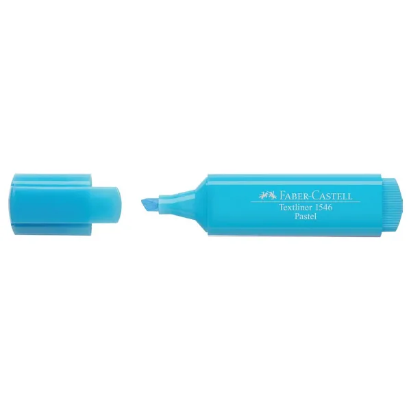 Faber-Castell Textliner 1546 Soluk Mavi Fosforlu Kalem