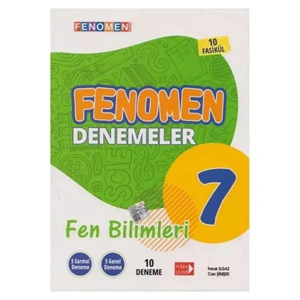 Fenomen Okul Yayınları 7. Sınıf Fen Bilimleri 10'lu Deneme