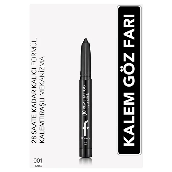 Flormar Extreme Tattoo Asansörlü Stick Göz Farı