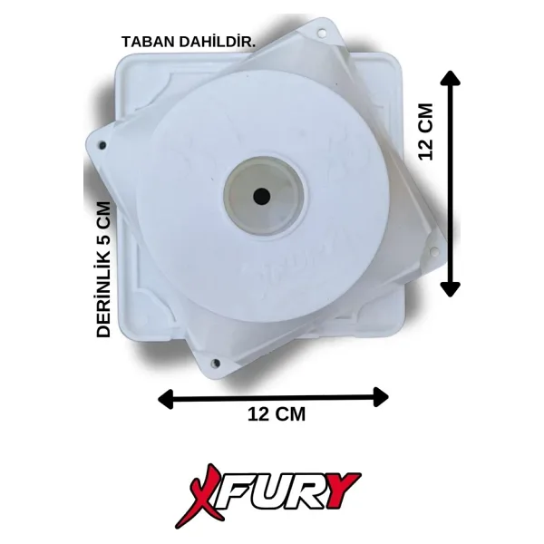 Fury 100 Lü Güvenlik Kamerası Montaj Buatı Ve Alt Kapağı A Kalite Güvenlik Kamera Sistemleri