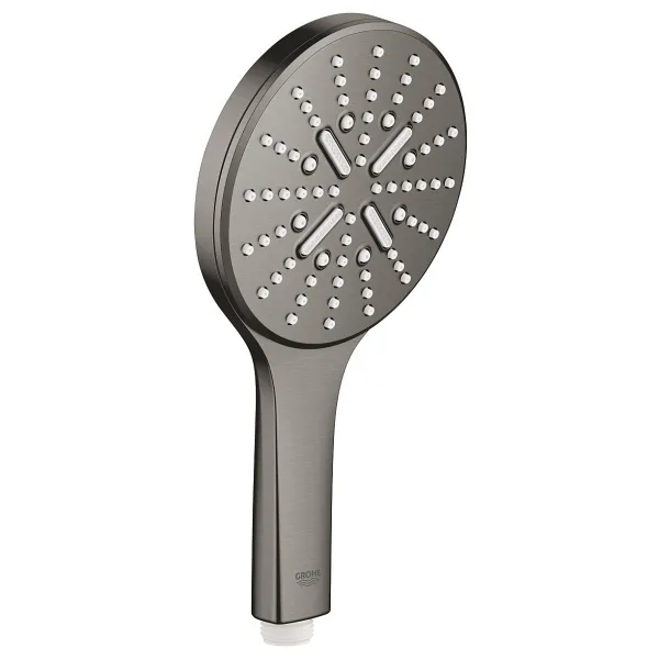 Grohe Rainshower SmartActive 130 26574AL0 3 Akışlı Brushed Hard Graphite El Duşu