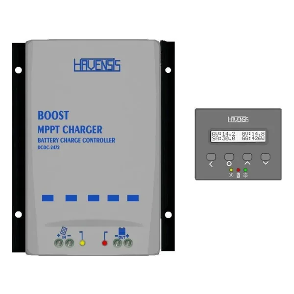 Havensis Boost Mppt Elektrikli Bisiklet Akü Için 24V, 36V, 48V, 60V, 72V 40A DC Solar Şarj Cihazı