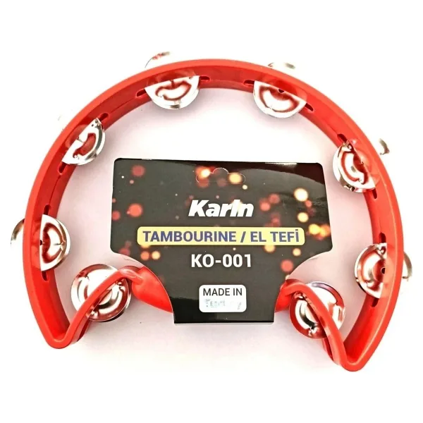 Karin Sk-100 Yarım Ay Tef 8 Zilli (Farklı Renklerden)