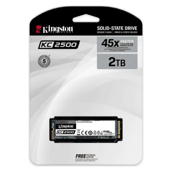 Kingston KC2500 SKC2500M8/2000G PCI-Express 3.0 2 TB M.2 SSD