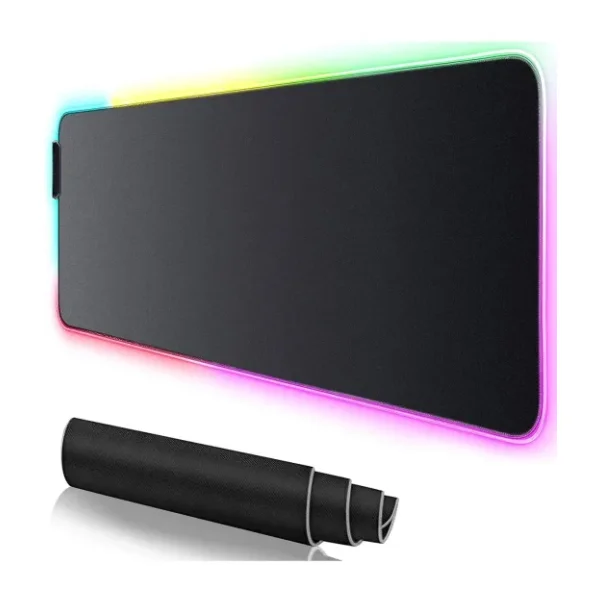 KlasseGear Rgb Mouse Pad 80x30 Cm 4 mm Kalınlık Su Geçirmez Yüzey Oyuncu Gaming XXL 14 Farklı Renk Modu