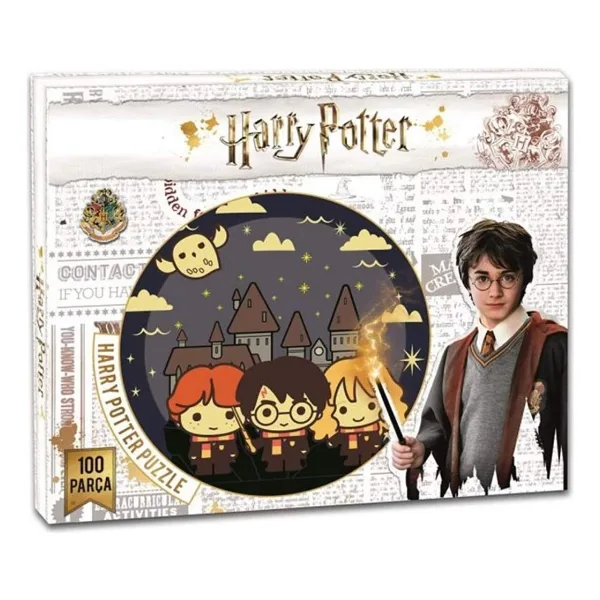 Laço Kids Harry Potter 100 Parça Puzzle HP7559