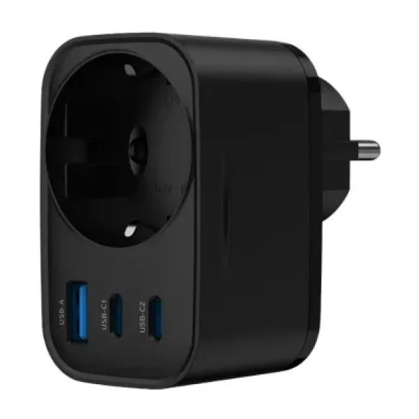 LinkTech G854 30 W Siyah Hızlı Şarj Adaptörü