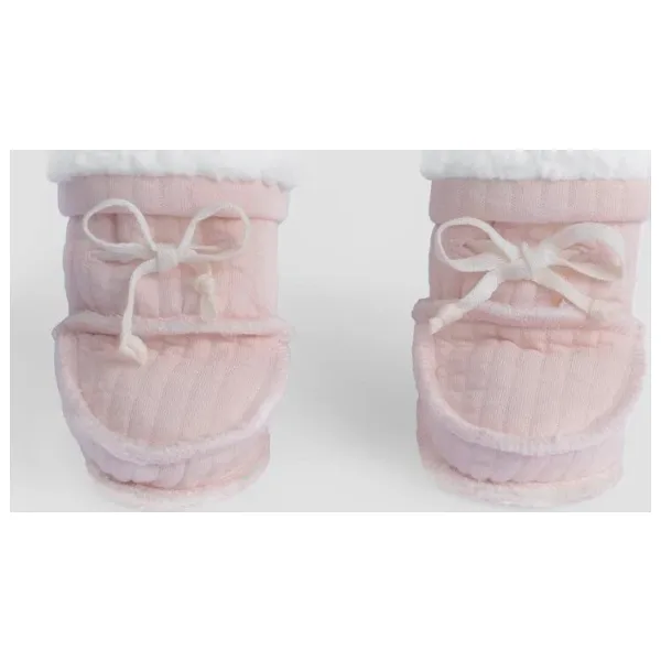 Little Gusto Wellsoftlu Kapitone Pembe Bebek Patiği