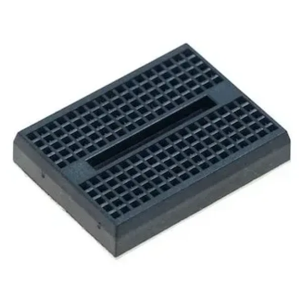 Mini Breadboard Siyah Yapışkanlı 170 Pin 1 Adet