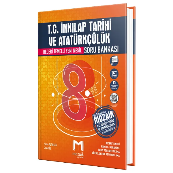 Mozaik Yayınları 8. Sınıf T.C İnkılap Tarihi ve Atatürkçülük Soru Bankası