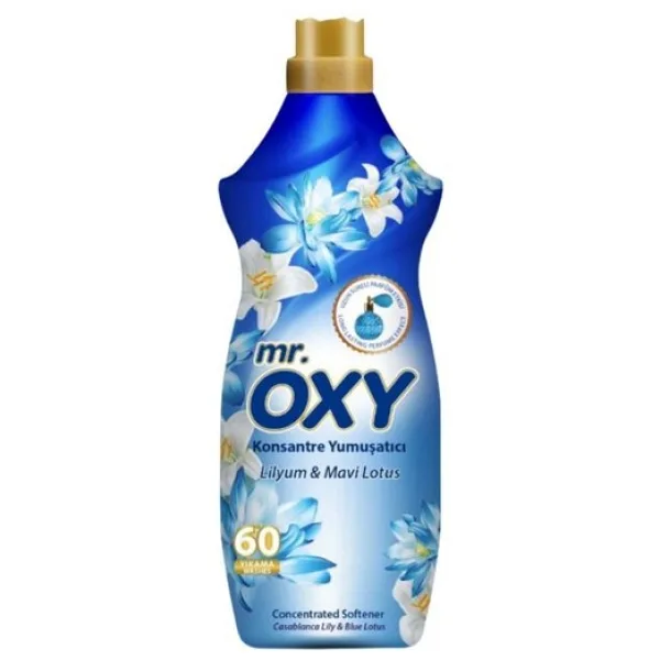 Mr. Oxy Lilyum Ve Mavi Lotus Konsantre Yumuşatıcı 60 Yıkama 1.44 Lt