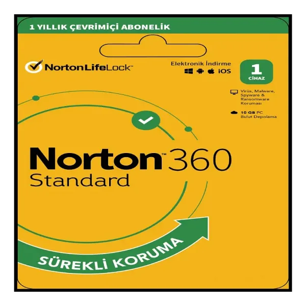 Norton 360 Standart 1 Cihaz