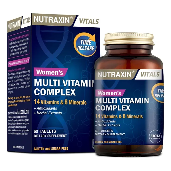 Nutraxin Women's Multivitamin Complex 60 Tablet