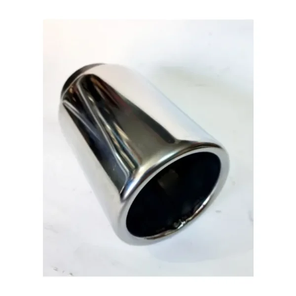 Paslanmaz Krom Tekli 76 Mm. Egzoz Eksoz Ucu Başlığı
