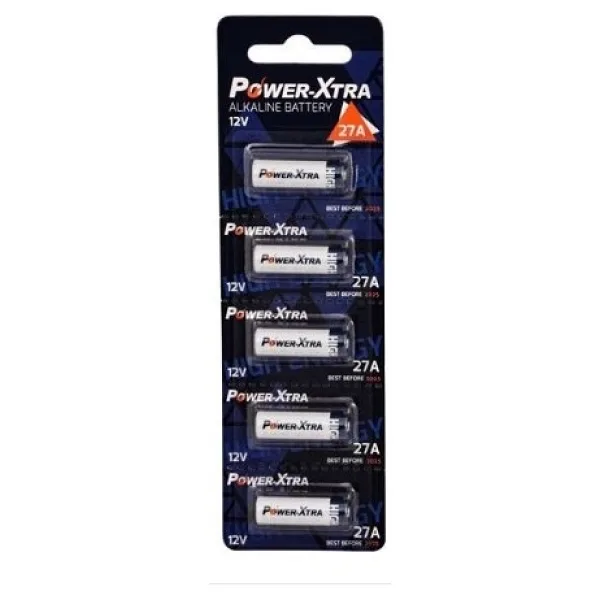 Power-Xtra 27A MN27 12V 5'li Alkalin Pil