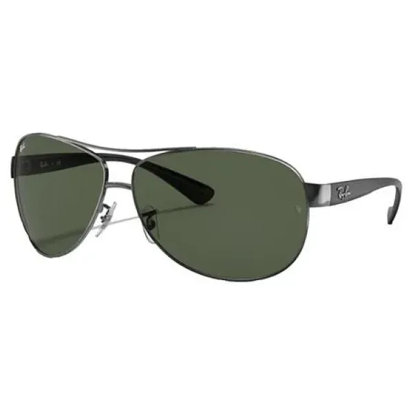 Ray-Ban 3386 004/71 Gunmetal-Dark Green Erkek Güneş Gözlüğü