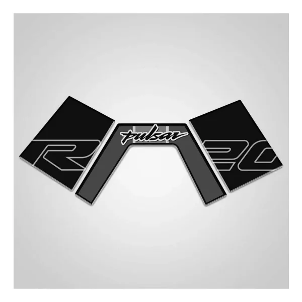 Redline Grafik Pulsar RS 200 Gidon Pad Siyah-Karbon