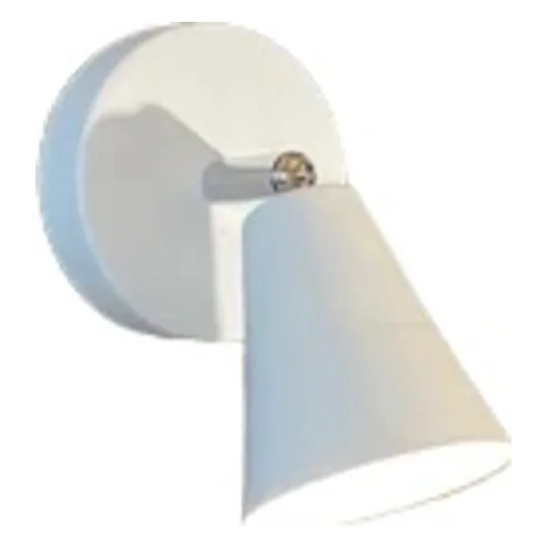 Rsylight Metal Mafsallı Beyaz Spot 180 Derece Armatür Aplik Günışığı Led Ampullü