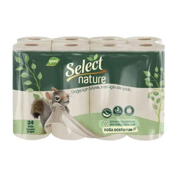 Select Nature 2 Katlı 24'lü Tuvalet Kağıdı