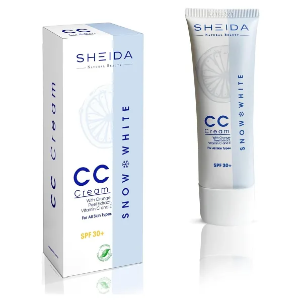 Sheida Snow White Leke Açıcı SPF 30+ 50 ml CC Krem
