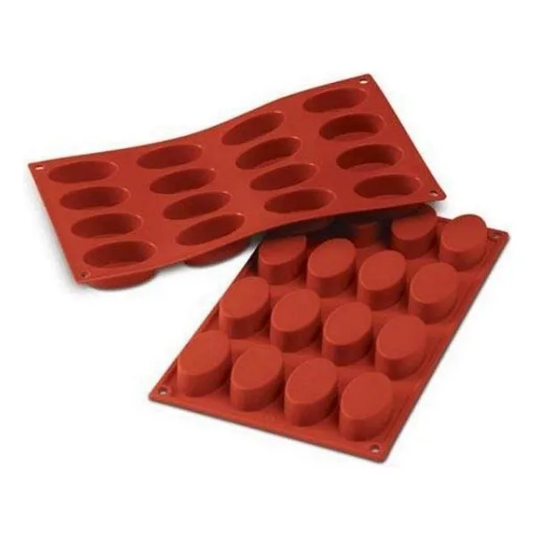 Silikomart sf017 Küçük Oval Kek Kalıbı