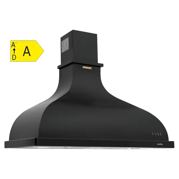 Silverline 2238 Retro Black 90 cm Siyah Duvar Tipi Davlumbaz