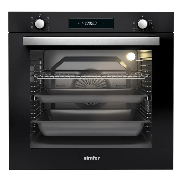 Simfer 7381 XXL Siyah Ankastre Fırın