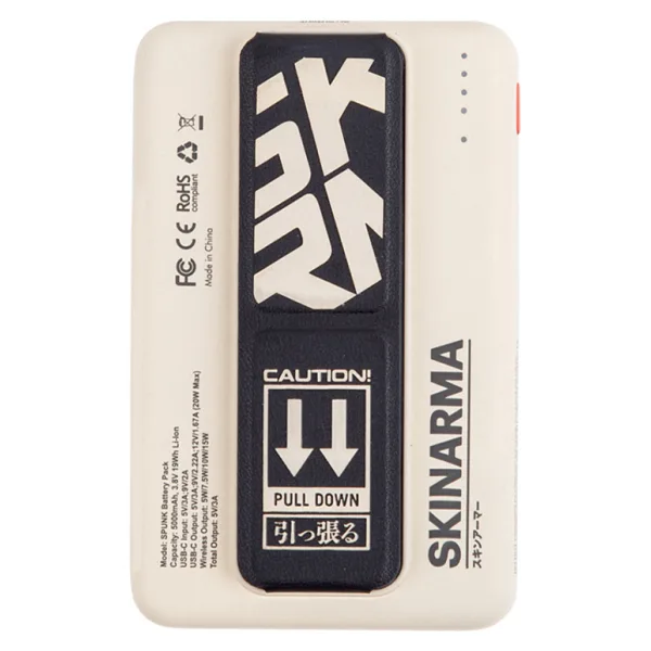 Skinarma Spunk 5000 mAh Hızlı Şarj MagSafe Powerbank
