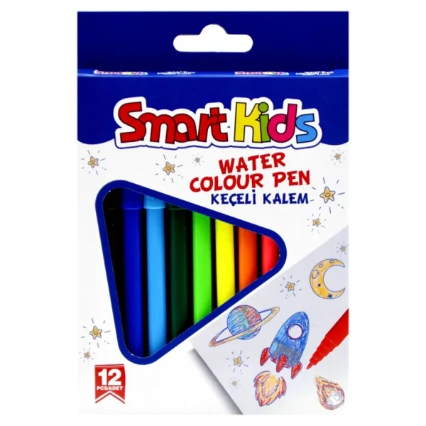 Smart Kids 12'li Keçeli Kalem Seti
