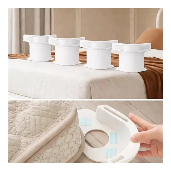 Sunup SN-29126 Pratik 4'lü Nevresim - Çarşaf Tutucu Sabitleyici