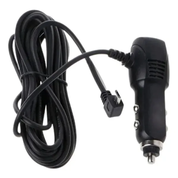 USB 5V 2A Araç Çakmak Soketi 90C Micro USB Çıkışlı - 3.5m Kablolu