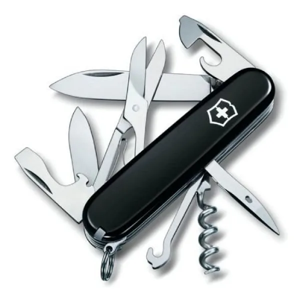 Victorinox Huntsman 1.3713.3 Siyah 15 Fonksiyonlu Çok Amaçlı Çakı