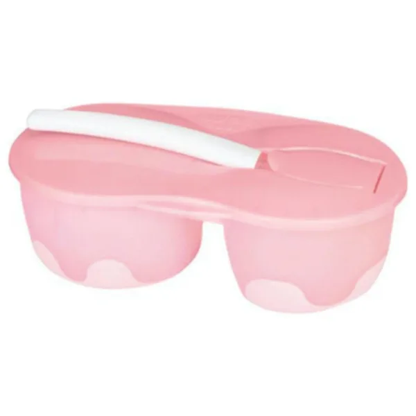 Wee Baby 2 Hazneli Pembe Mama Kabı Seti