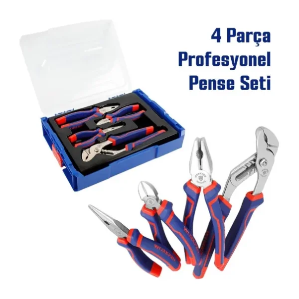 Workpro Wp209133 4 Parça Profesyonel Pense Seti