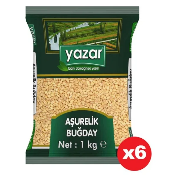 Yazar 1 kg 6'lı Paket Aşurelik Buğday
