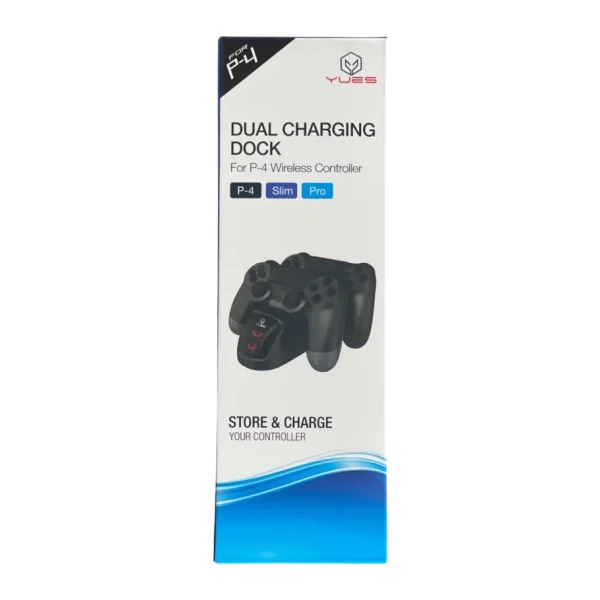 Yues Playstation 4 Uyumlu Şarj Standı Ps4 Şarj Istasyonu Hızlı Şarj Göstergeli