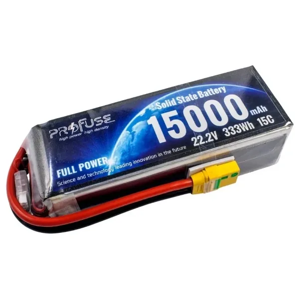 22,2V 6S 15000mAh 15C Solid State Lipo Batarya