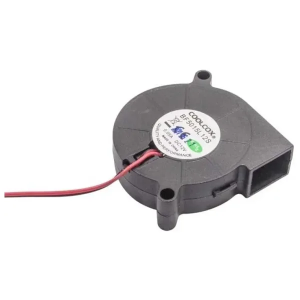 50X50X15mm 12V 0.05A 2P Salyangoz Fan