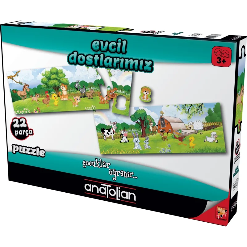 Anatolian Evcil Dostlarımız Puzzle 22 Parça 7462