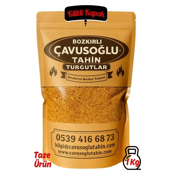 Bozkırlı Çavuşoğlu Odun Ateşinde Kavrulmuş Susam 1 Kg